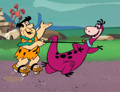 fred flintstone and dino